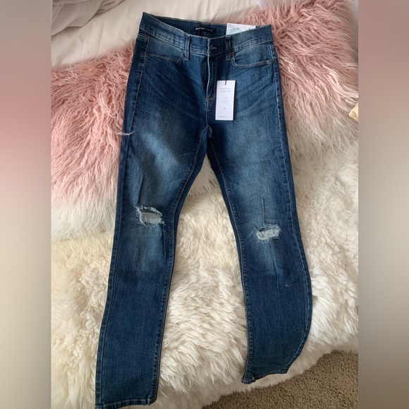 Sz 28 💙 BLUE NOTE Denim NWT Blue Jegging - Picture 2 of 4